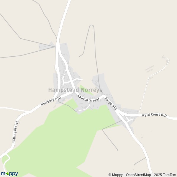 Map Hampstead Norreys Map Of Hampstead Norreys Rg And Practical