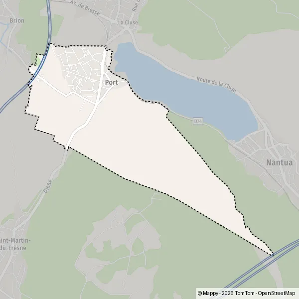 Map Port: map of Port (01460) and practical information