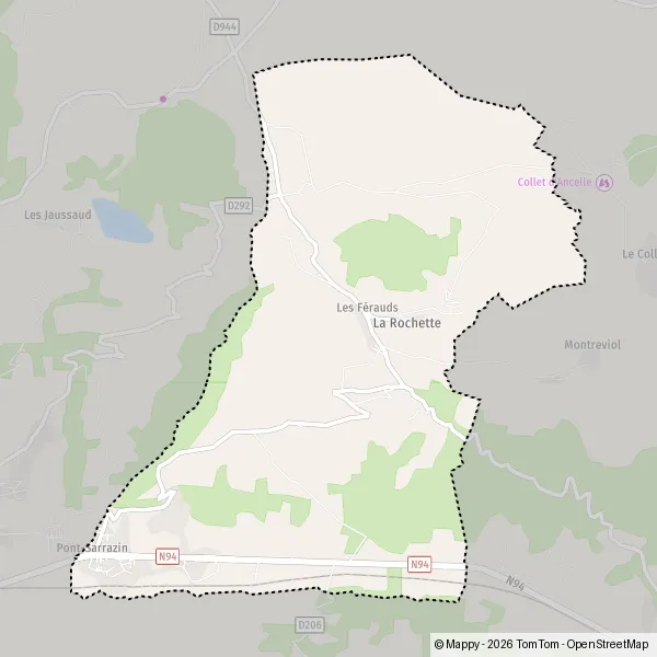Map La Rochette: map of La Rochette (05000) and practical information
