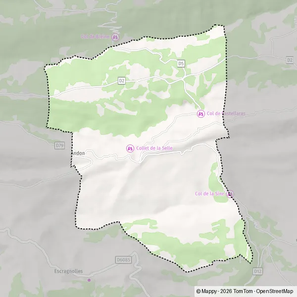 Map Andon: map of Andon (06750) and practical information