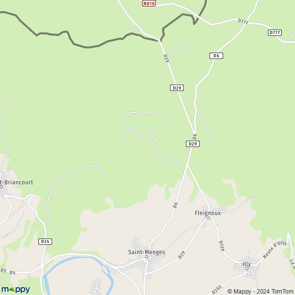 Map SaintMenges map of SaintMenges (08200) and practical information