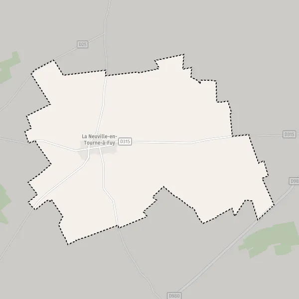 Map La NeuvilleenTourneàFuy map of La NeuvilleenTourneàFuy