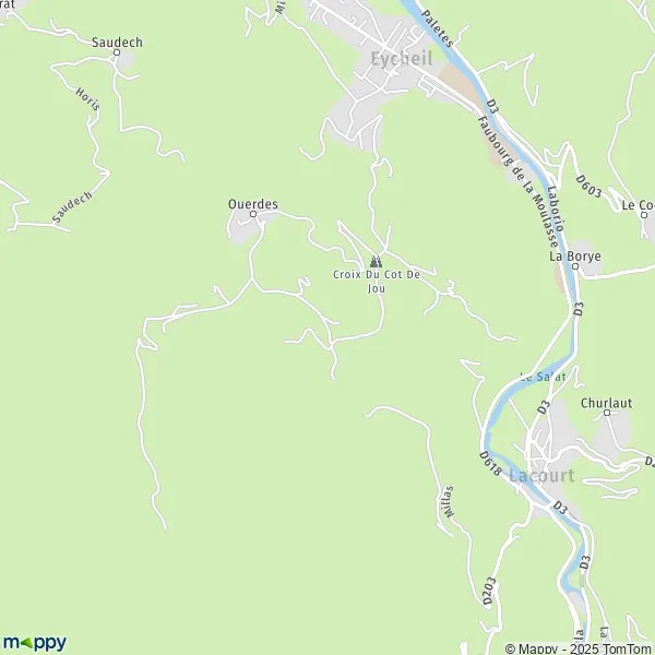 Map Eycheil map of Eycheil (09200) and practical information