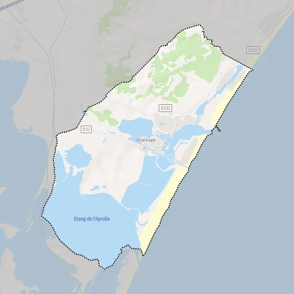 Map Gruissan: map of Gruissan (11430) and practical information