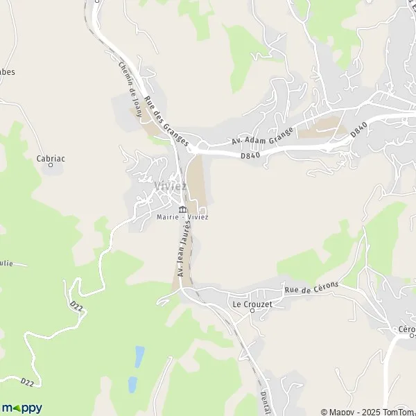 Map Viviez map of Viviez (12110) and practical information