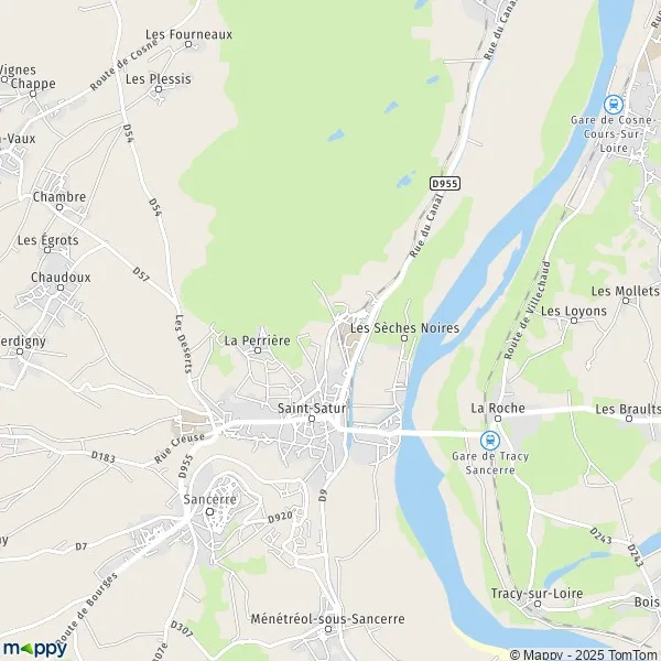 Map SaintSatur map of SaintSatur (18300) and practical information