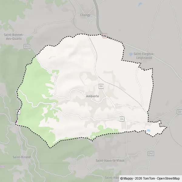 Map Ambierle: map of Ambierle (42820) and practical information