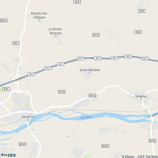 Map VairsurLoire map of VairsurLoire (44150) and practical information