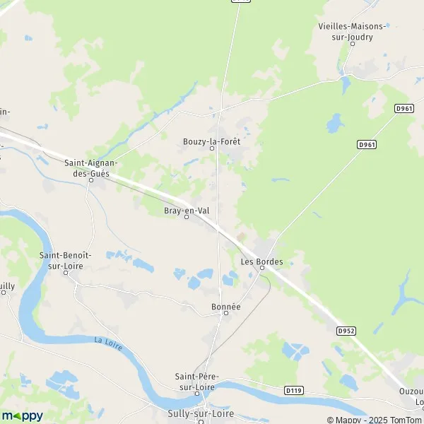 Map BrayenVal map of BrayenVal (45460) and practical information