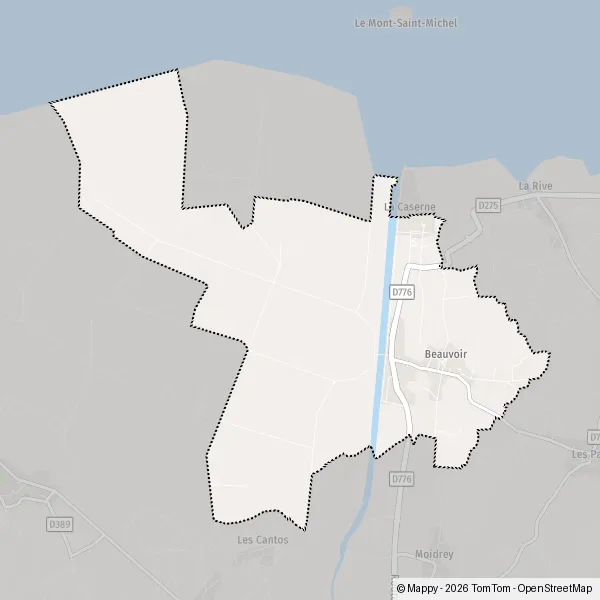 Map Beauvoir: map of Beauvoir (50170) and practical information
