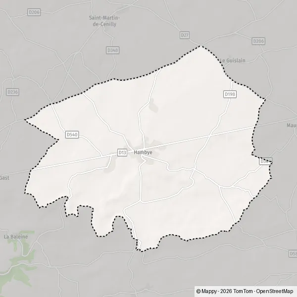 Map Hambye: map of Hambye (50450) and practical information