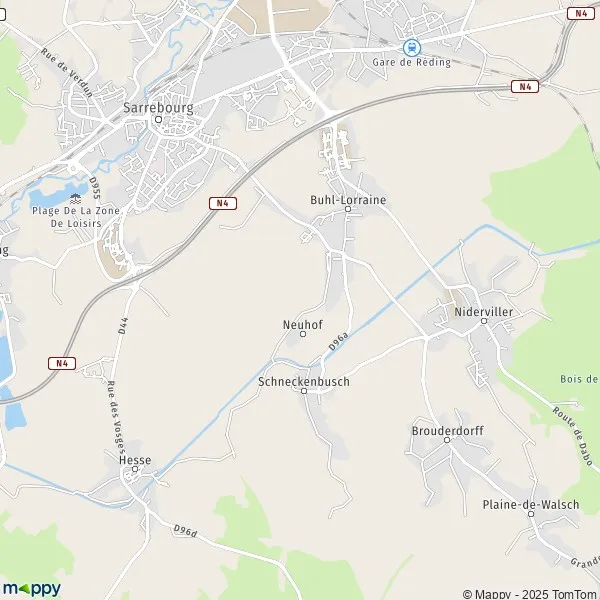 Map BuhlLorraine map of BuhlLorraine (57400) and practical information