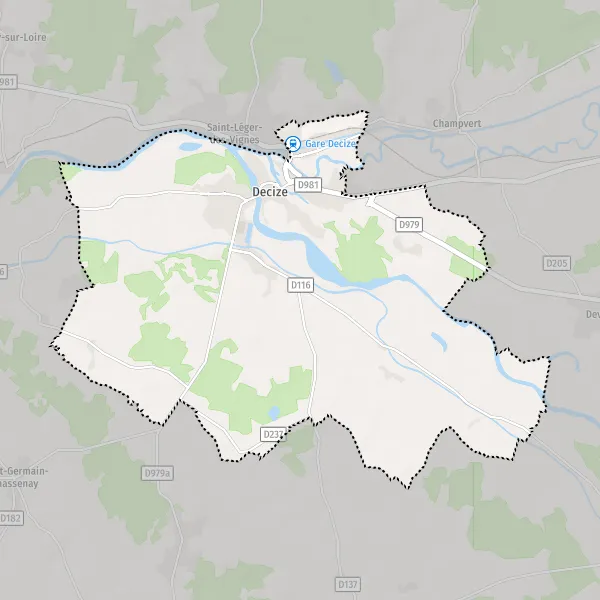 Map Decize: map of Decize (58300) and practical information