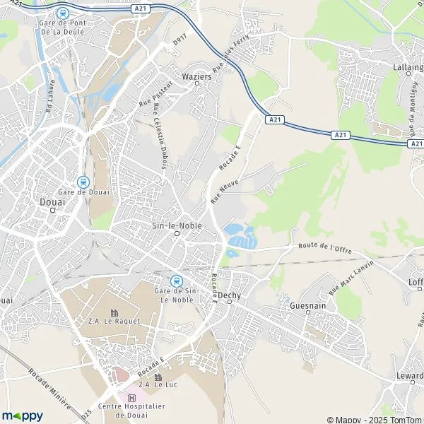 Map SinleNoble map of SinleNoble (59450) and practical information