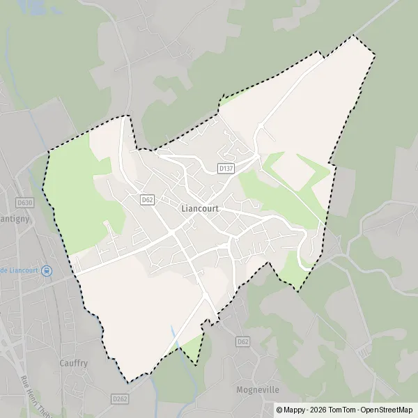 Map Liancourt: map of Liancourt (60140) and practical information