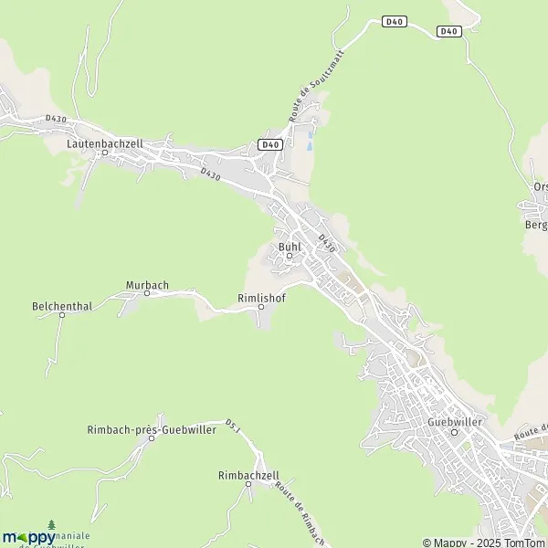 Map Buhl map of Buhl (68530) and practical information