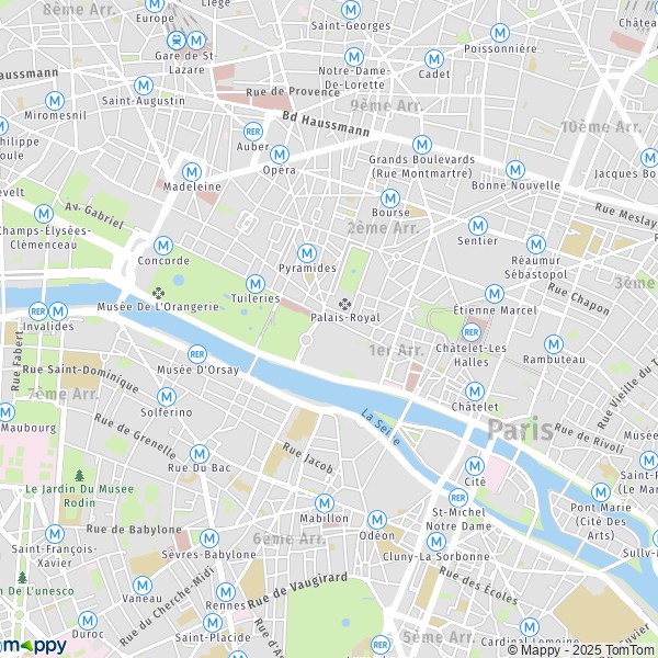 Map Paris Map Of Paris And Practical Information