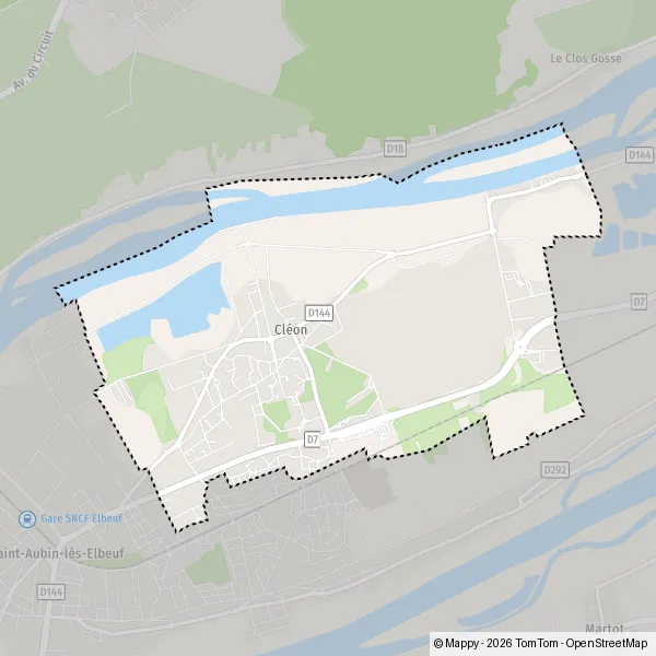 Map Cléon: map of Cléon (76410) and practical information