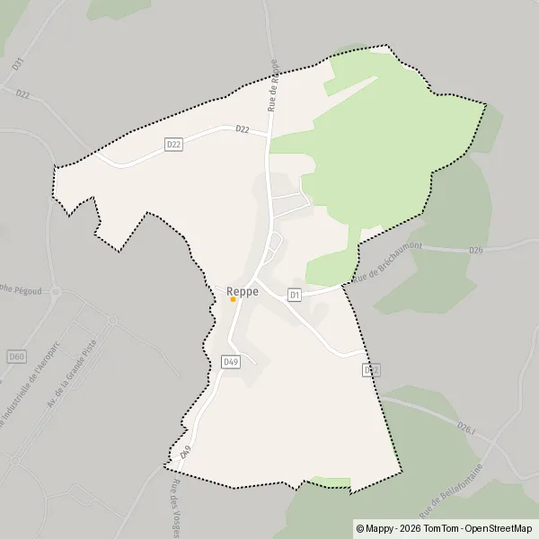 Map Reppe: map of Reppe (90150) and practical information