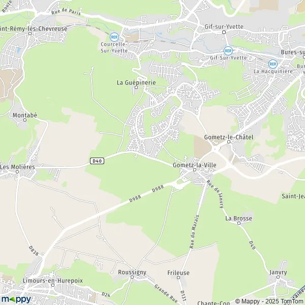 Map GometzlaVille map of GometzlaVille (91400) and practical information