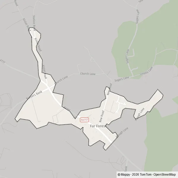 Wyre Forest Map : Bewdley Map – YCDIT