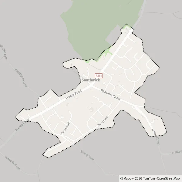 Map Southwick: map of Southwick, Wiltshire BA14 9 and practical information