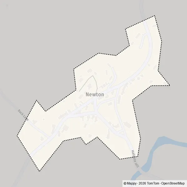 Map Newton: map of Newton, Ribble Valley BB7 3 and practical information