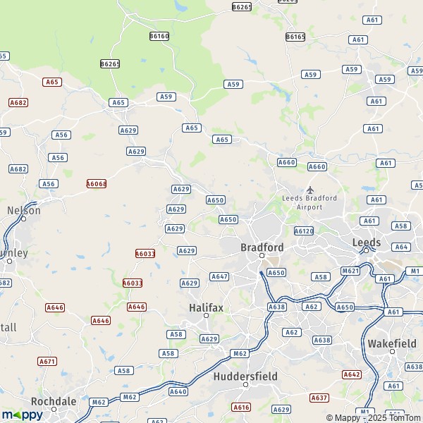 Map Steeton: map of Steeton (BD20 6) and practical information