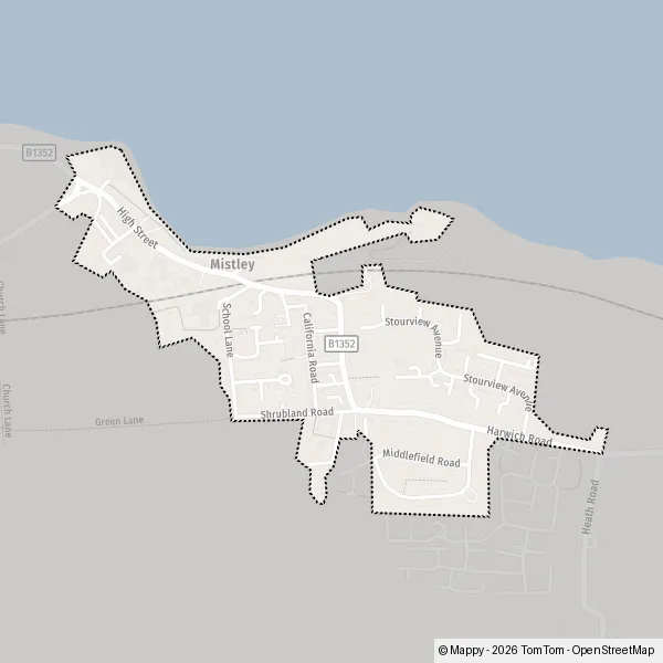 Map Mistley: map of Mistley, Tendring CO11 1 and practical information
