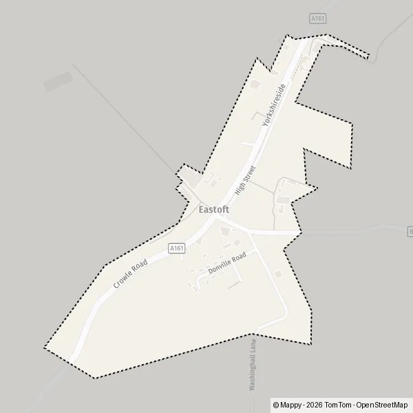 Map Eastoft: map of Eastoft, North Lincolnshire DN17 4 and practical ...