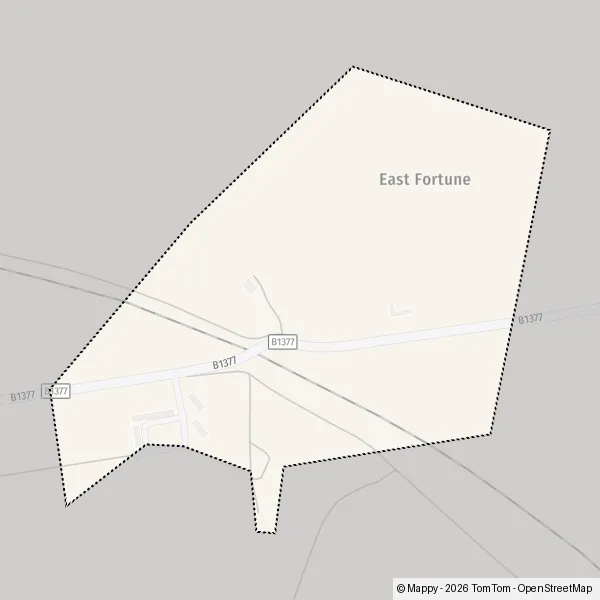 Map East Fortune: map of East Fortune, East Lothian EH39 5 and ...
