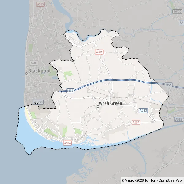 Map Fylde: map of Fylde (FY8) and practical information