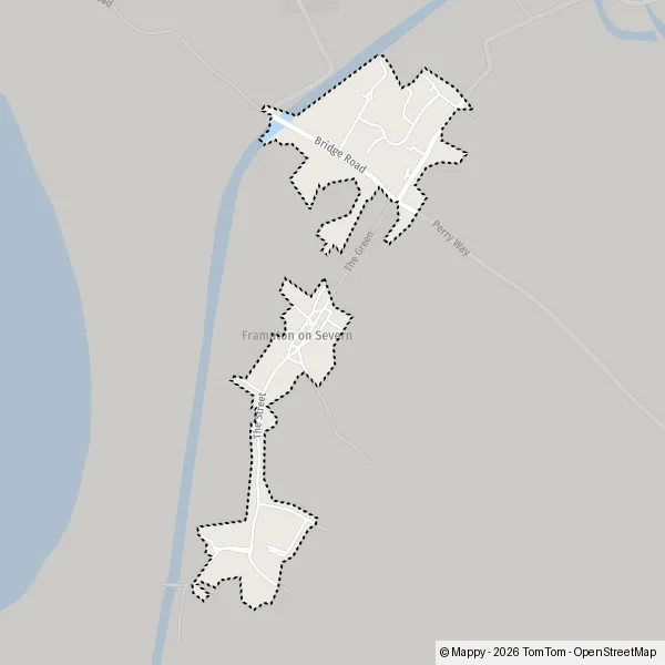 Map Frampton on Severn: map of Frampton on Severn, Stroud GL2 7 and ...