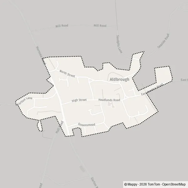 Map Aldbrough: map of Aldbrough, East Riding of Yorkshire HU11 4 and ...