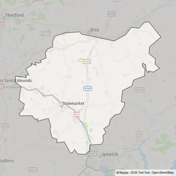 Map Occold: map of Occold (IP23 7) and practical information