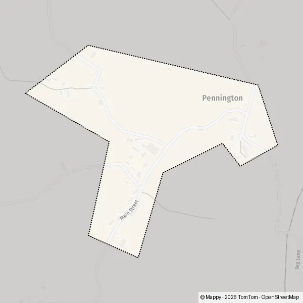 Map Pennington: map of Pennington, Westmorland and Furness LA12 7 and ...