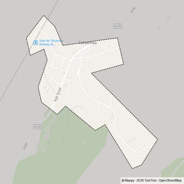 Map Talsarnau: map of Talsarnau, Gwynedd LL47 6 and practical information