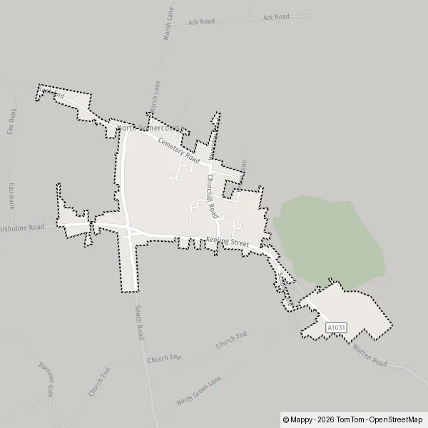 Map North Somercotes: map of North Somercotes, East Lindsey LN11 7 and ...