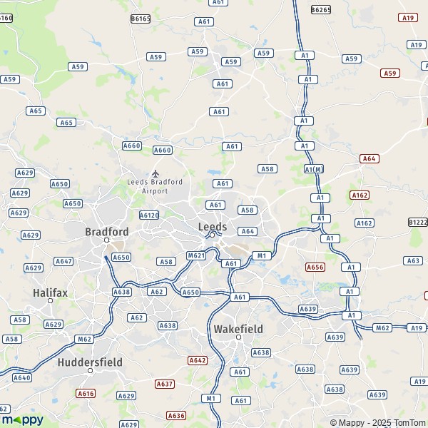 Map Thorp Arch: map of Thorp Arch (LS23 7) and practical information