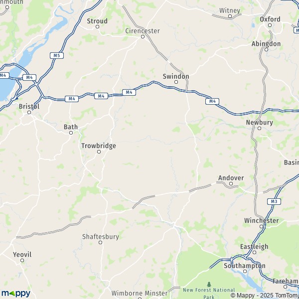 Map North Tidworth: map of North Tidworth (SP11 9) and practical ...