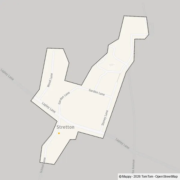 Map Stretton: map of Stretton, South Staffordshire ST19 9 and practical ...