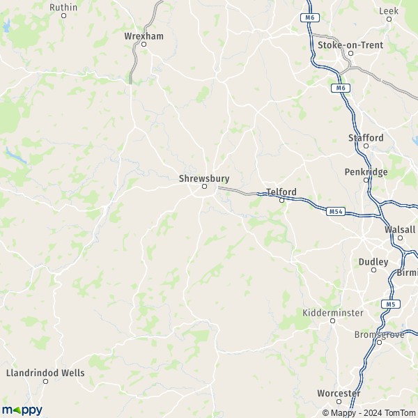 Map Shropshire: Map Of Shropshire (sy4 1) And Practical Information