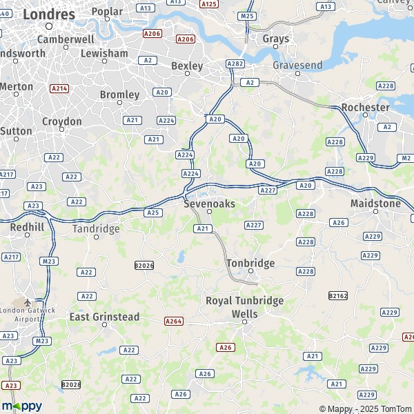 Map Leigh: map of Leigh (TN11 8) and practical information