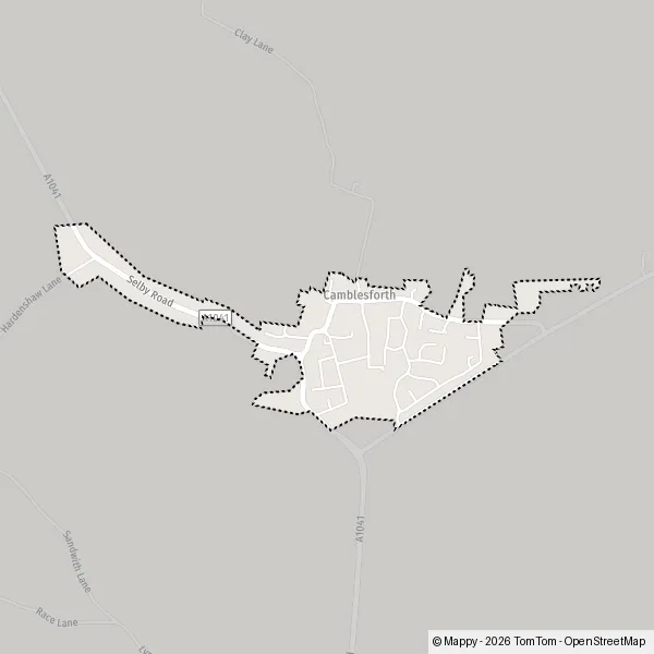 Map Camblesforth: map of Camblesforth, Hambleton YO8 8 and practical ...