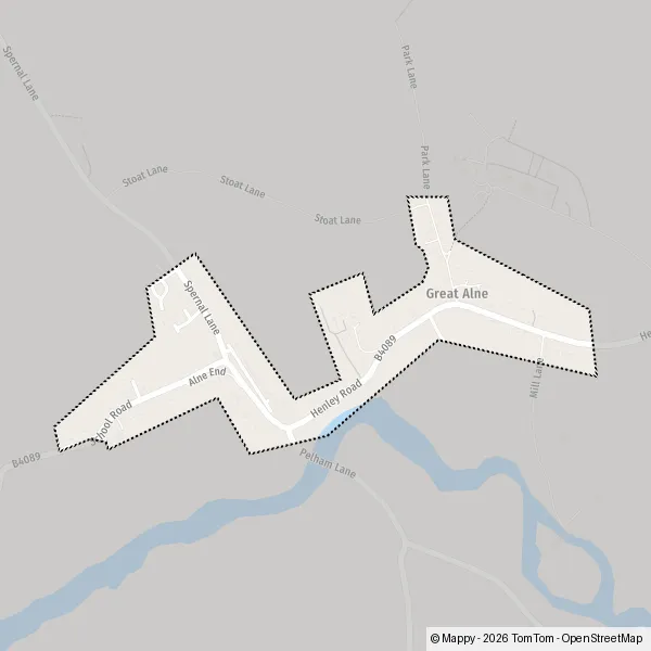 Map Great Alne: map of Great Alne (B49 6) and practical information