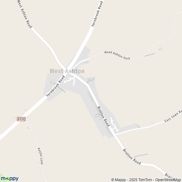 Map West Ashton: map of West Ashton (BA14 6) and practical information