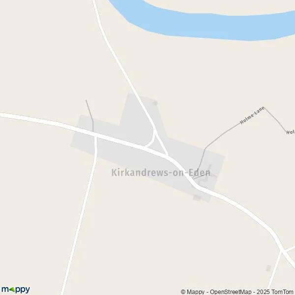 Map KirkandrewsonEden map of KirkandrewsonEden (CA5 6) and