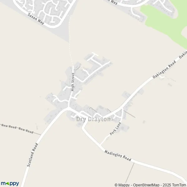 Map Dry Drayton map of Dry Drayton (CB23 8) and practical information