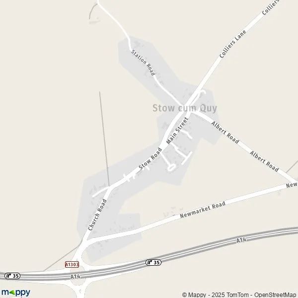 Map Stow cum Quy map of Stow cum Quy (CB25 9) and practical information
