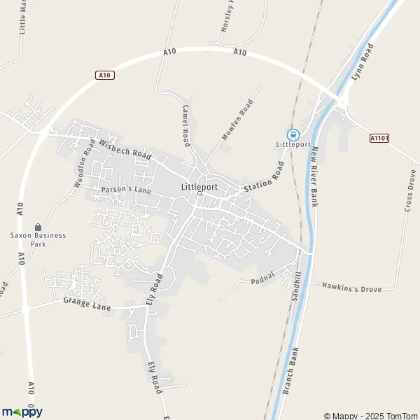 Map Littleport map of Littleport (CB6 1) and practical information